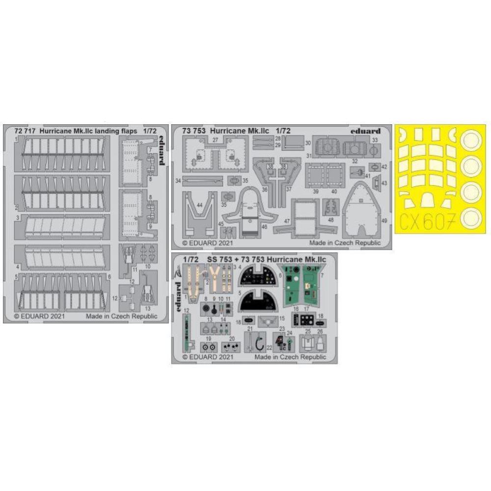 EDUARD: 1:72 BIG ED: Hawker Hurricane MK.IIc