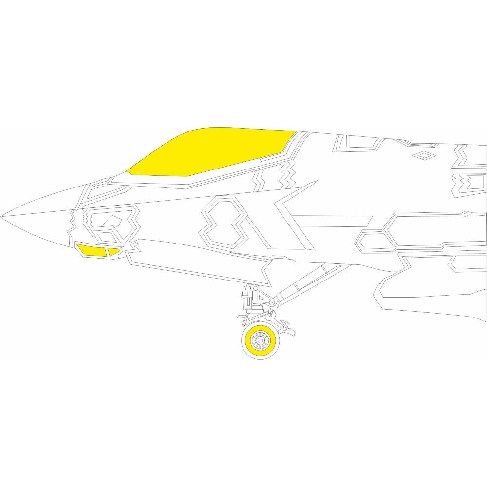 EDUARD: 1:72 Lockheed-Martin F-35A Lightning II Masking Tape