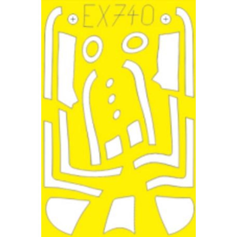 EDUARD: 1:48 P-51D Mustang Weekend  Masking tape