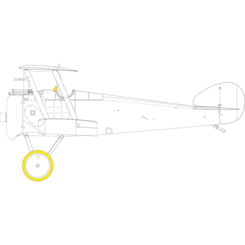 EDUARD: 1:48 Sopwith Camel    Masking tape