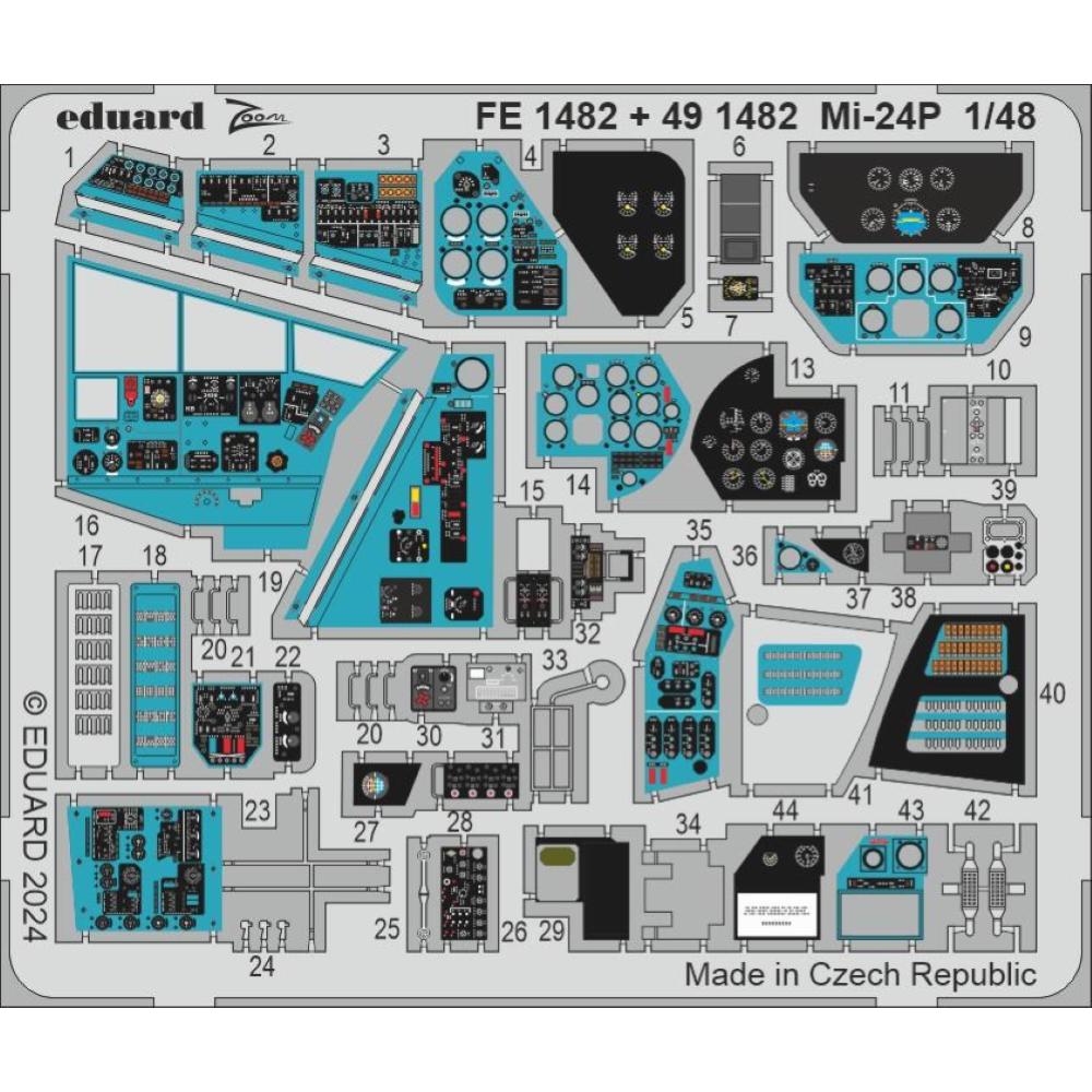 EDUARD: 1:48 Mil Mi-24P
