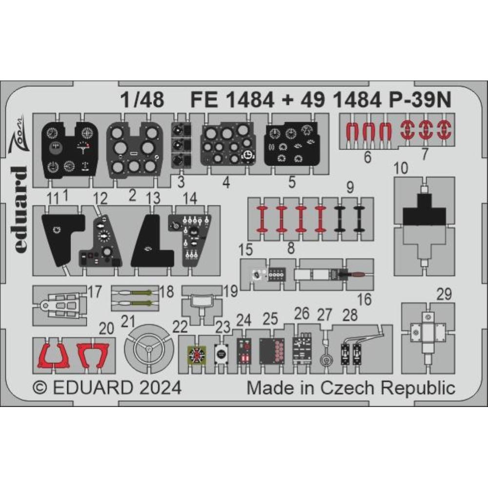 EDUARD: 1:48 Bell P-39N Airacobra