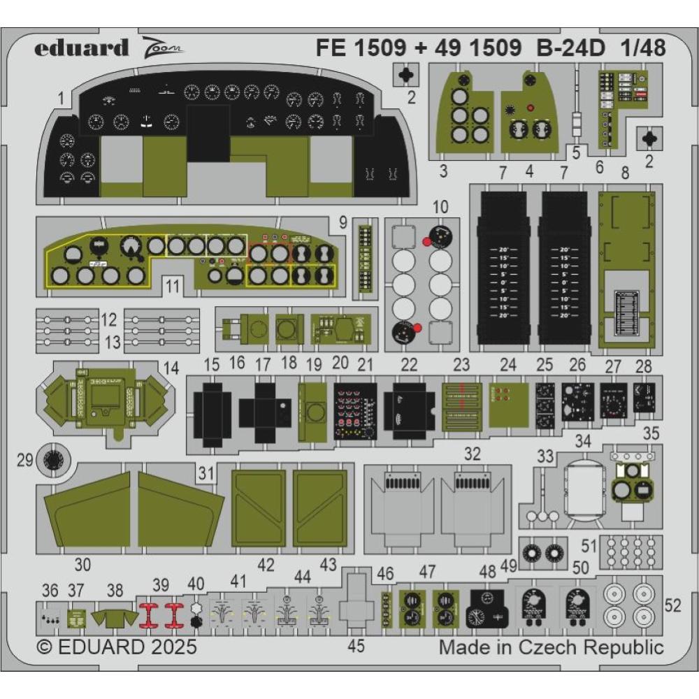 EDUARD: 1:48 Consolidated B-24D Liberator