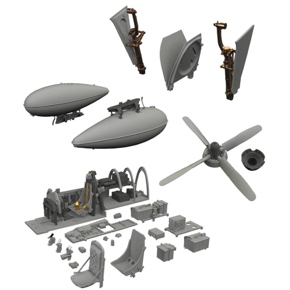 EDUARD: 1:48 BIG SIN:  P-51B Mustang Birdcage canopy ESSENTIAL