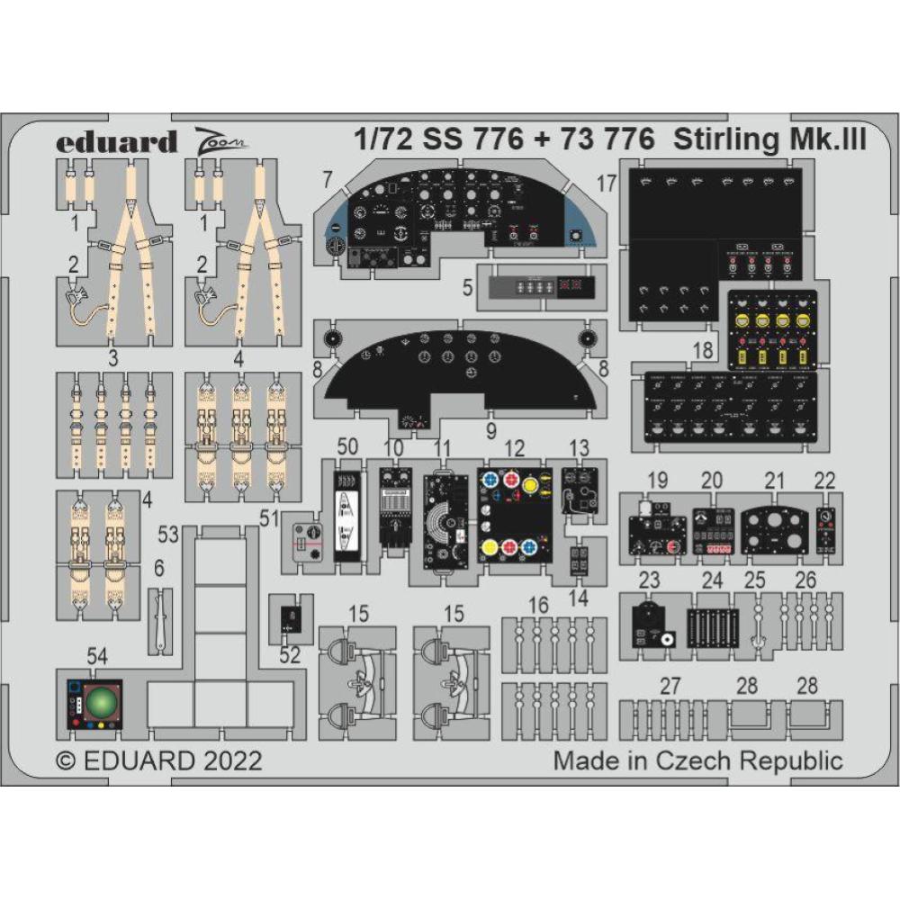 EDUARD: 1:72 Short Stirling Mk. III