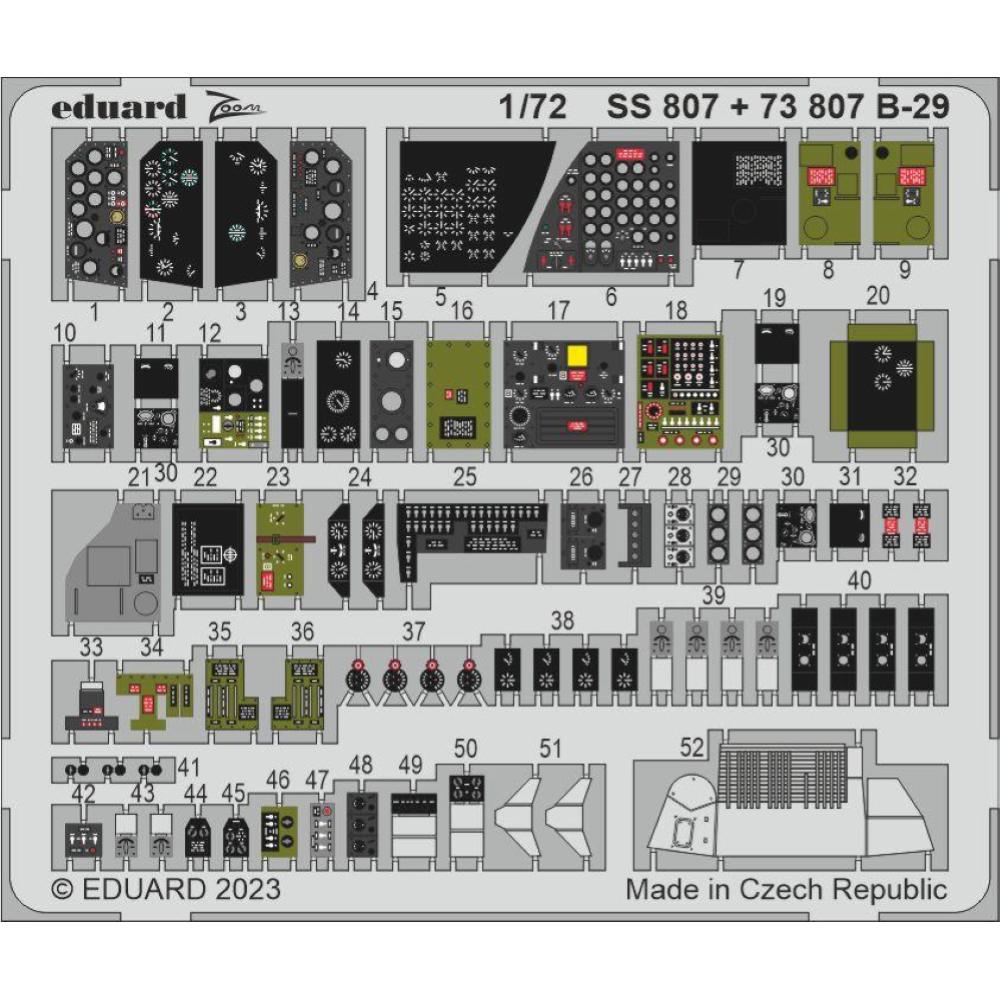 EDUARD: 1:72 Boeing B-29 Superfortress