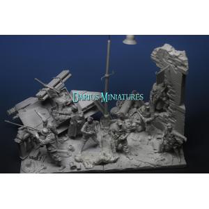Darius Miniatures: 1:35; Berlin Defense 1945, Figures & Vignette