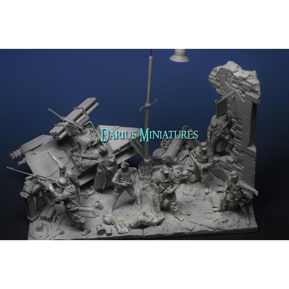 Darius Miniatures: 1:35; Berlin Defense 1945, Figures & Vignette