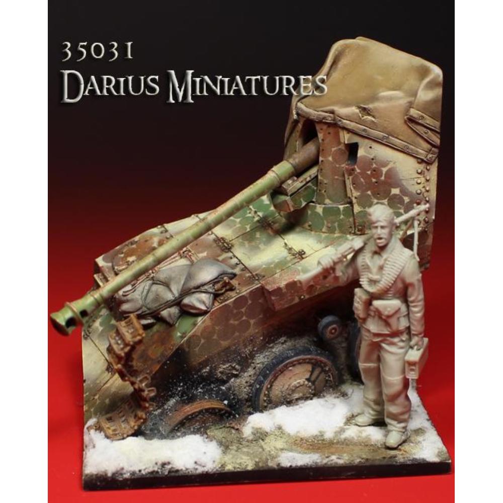 Darius Miniatures: 1:35; Scenerie 31 - WWII - beschädigt. Marder III Ausf.M