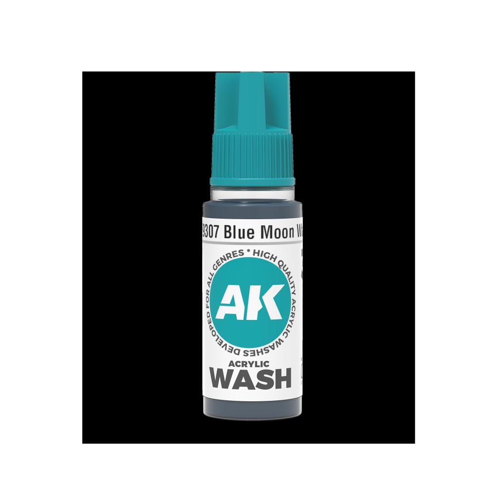 AK INTERACTIVE: Acrylic Washes Blue Moon Wash 18ml