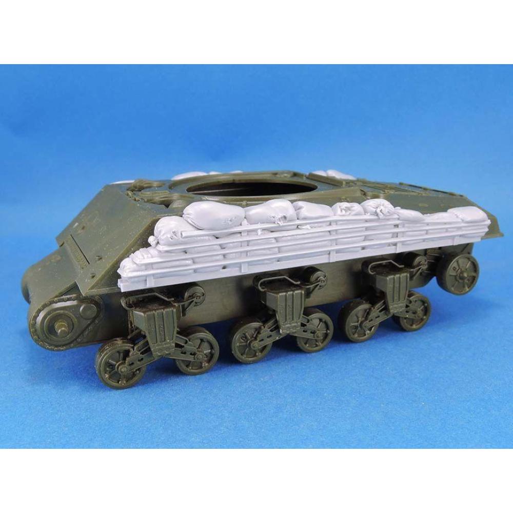 LEGEND PRODUCTIONS: 1:35; M4A3 Sherman Side Hull Sandbag Armor set