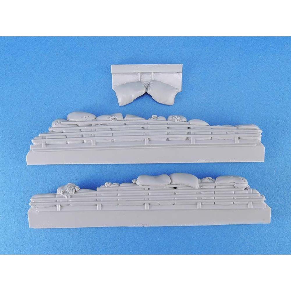 LEGEND PRODUCTIONS: 1:35; M4A3 Sherman Side Hull Sandbag Armor set