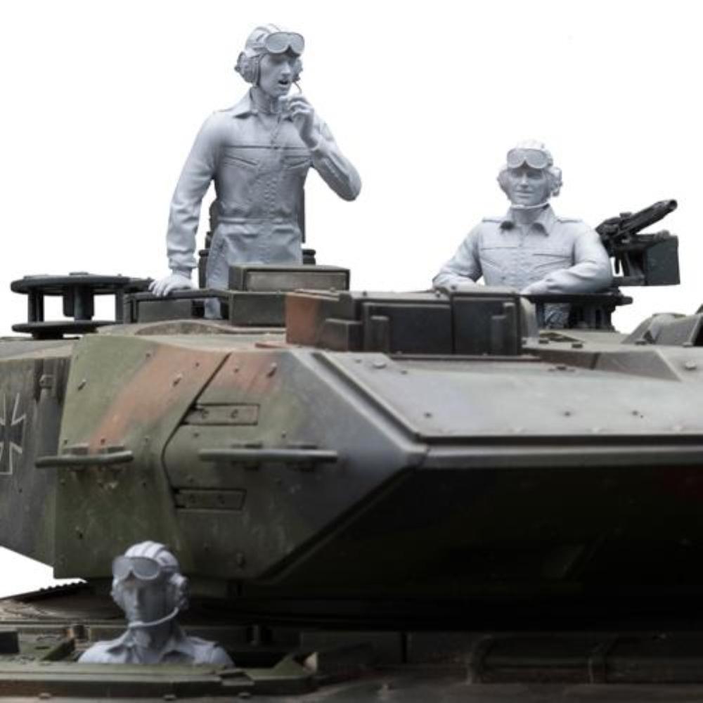 SOL MODEL: 1:16; Bundeswehr Tank Crew