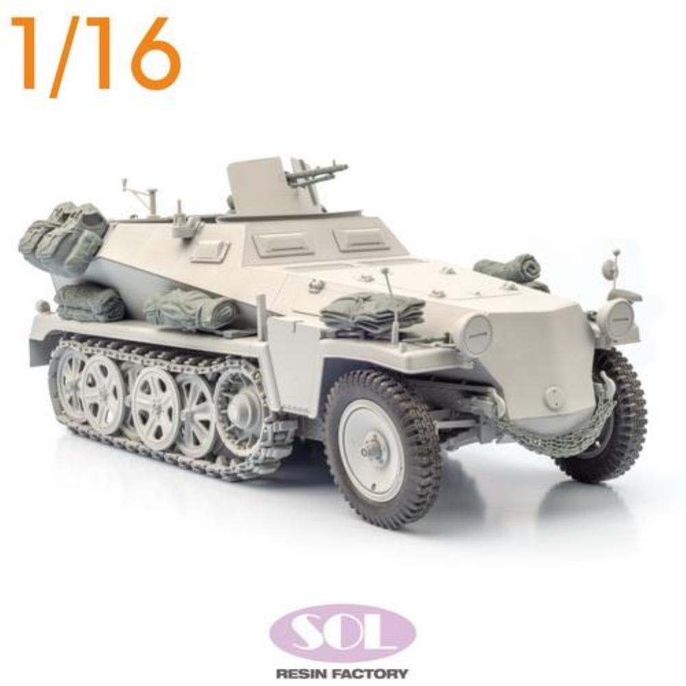 SOL MODEL: 1:16; Detail up set for Sd.Kfz. 250/1 (1:16)