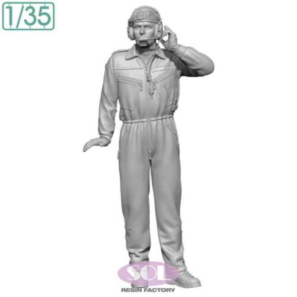 SOL MODEL: 1:35; BW Tank Commander II (Beret) Leopard 2 A7 (1:35)