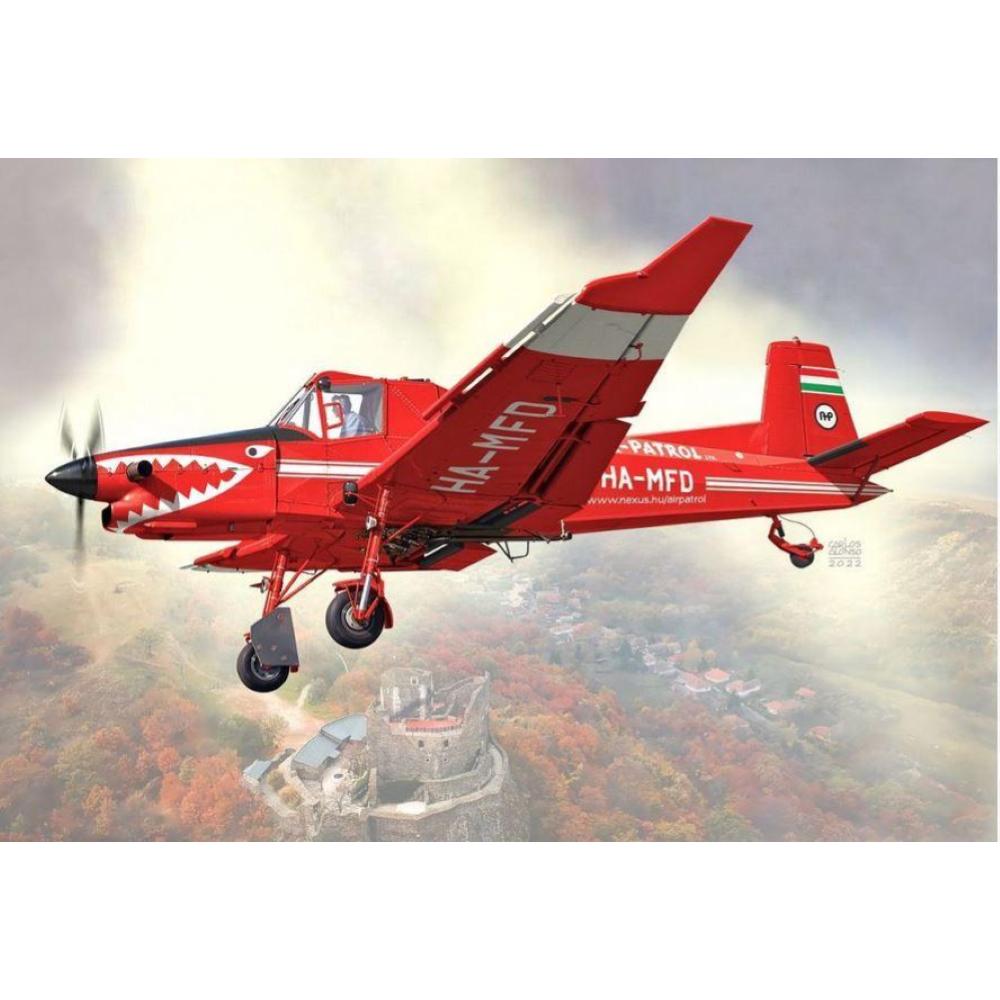 Kovozavody Prostejov: 1:72; Let Z-137T Agro Turbo