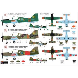 Kovozavody Prostejov: 1:72; Scottish Aviation Sk-61 Bulldog "Swedish Service"