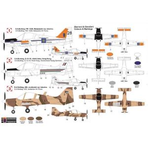 Kovozavody Prostejov: 1:72; Scottish Aviation Bulldog Bulldog T.1 "Overseas"