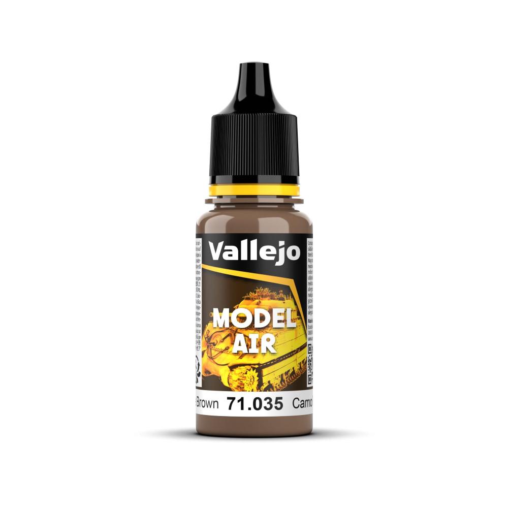 VALLEJO Model Air Color Camouflage Pale Brown 18 ml