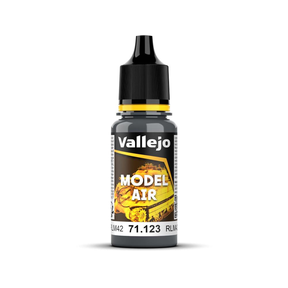 VALLEJO Model Air Color Dark Grey RLM42 18 ml