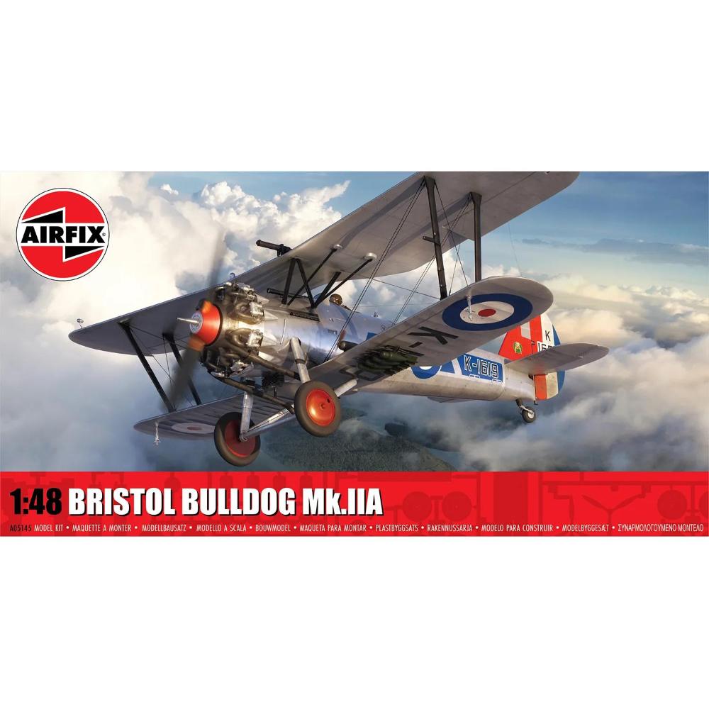 AIRFIX: 1:48 Scale Bristol Bulldog Mk.IIA