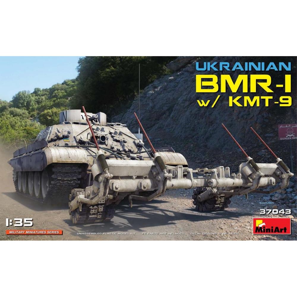 MINIART: 1/35 Ukrainian BMR-1 w/KMT-9