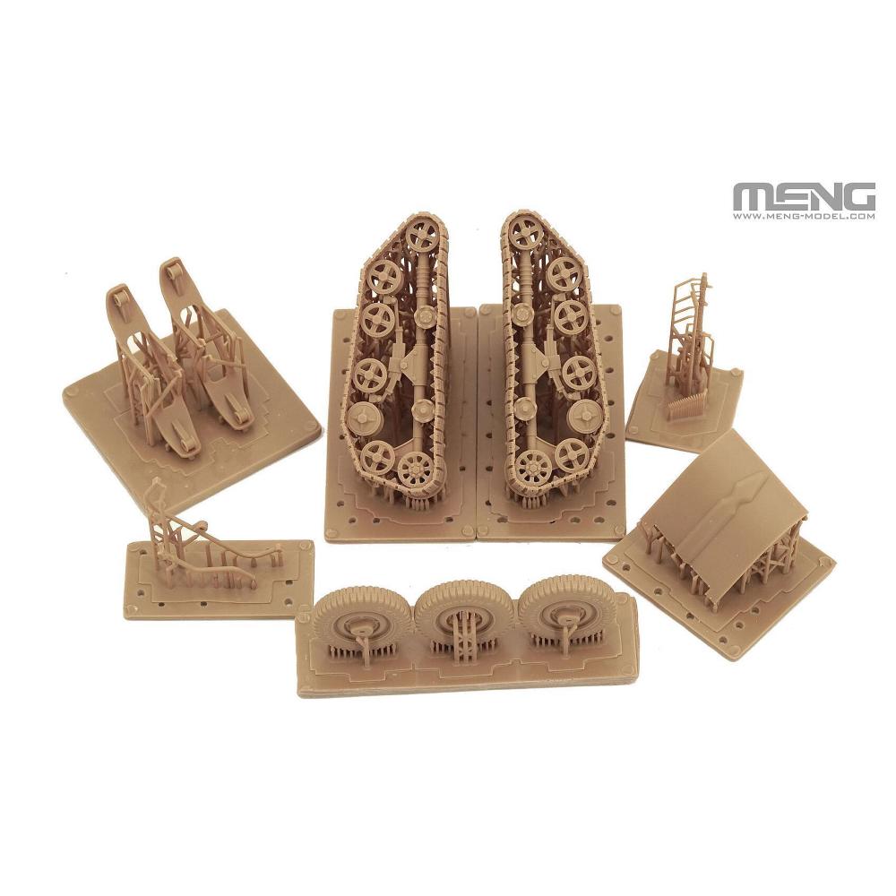 MENG MODEL: 1:35 Pkw.K1 Kübelwagen Type 155 Half-Track