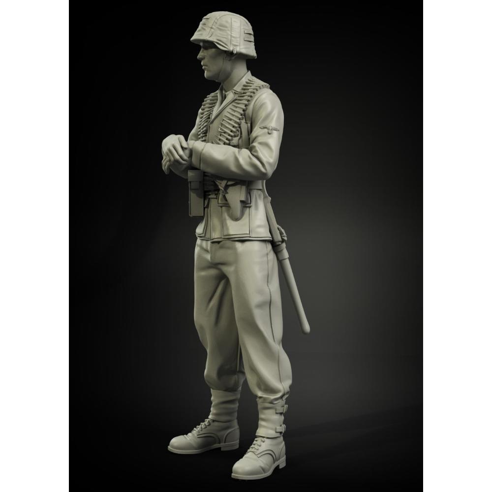 PANZERART: 1:35 Waffen-SS MG42 gunner