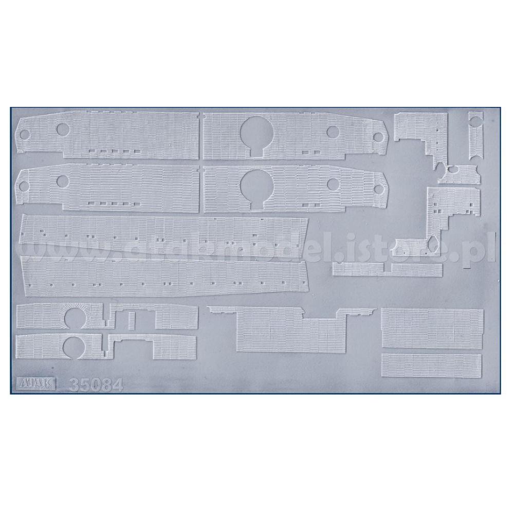 ATAK: 1:35; Zimmerit Tiger I late - Trumpeter