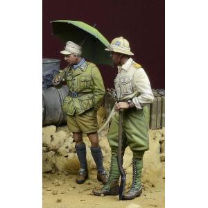 D-DAY miniatures: 1:35; Afrikakorps Soldiers at rest vol.2, Nord Africa