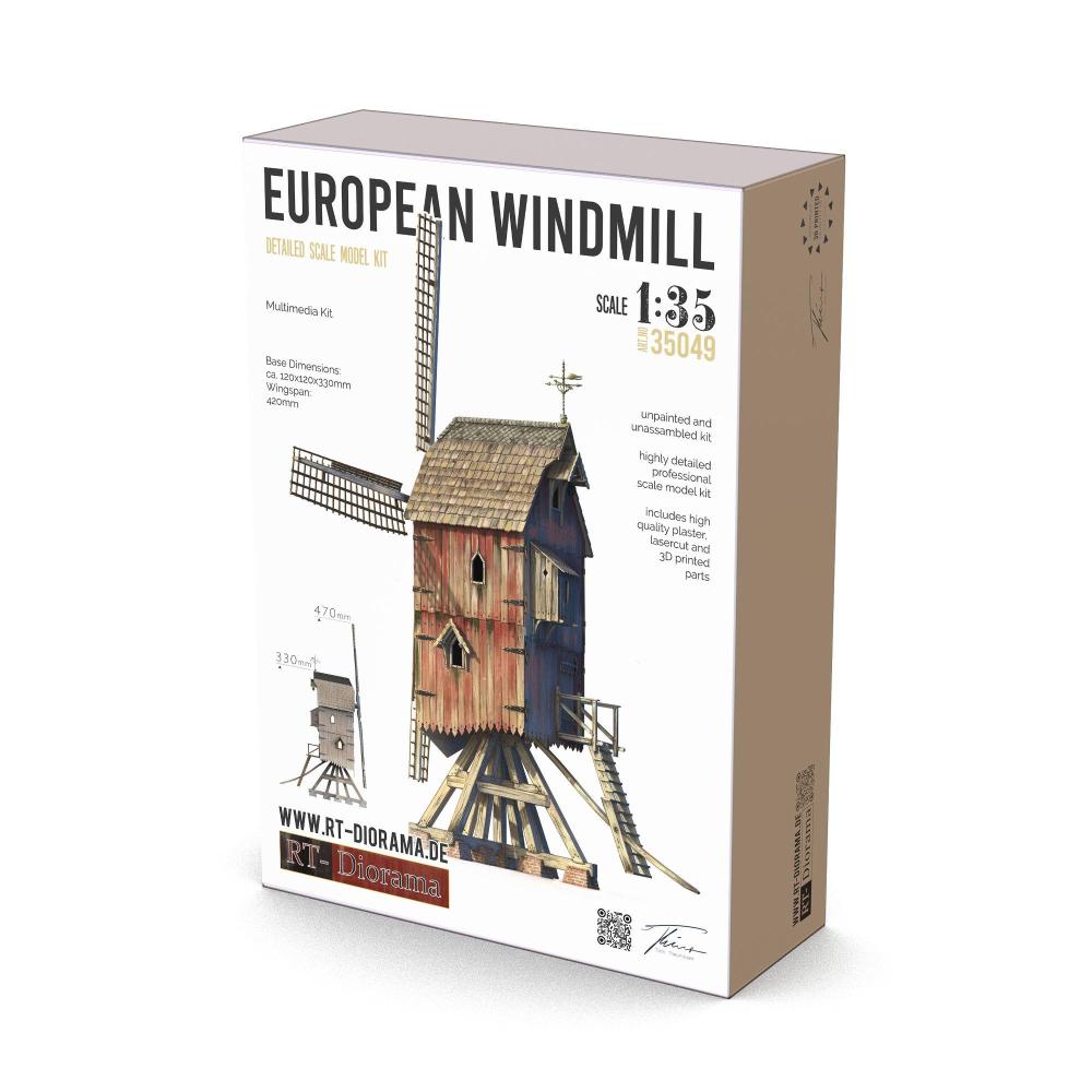 RT-DIORAMA: 1:35; European Windmill