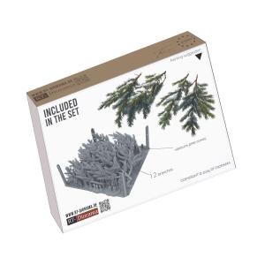RT-DIORAMA: 1:16; Coniferous Branches 1/16