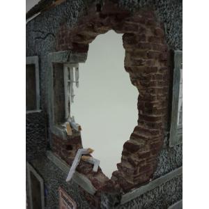 RT-DIORAMA: 1:35; Damaged Village House