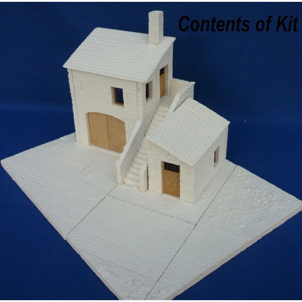 RT-DIORAMA: 1:35; Diorama-Base: "Italian Farm"
