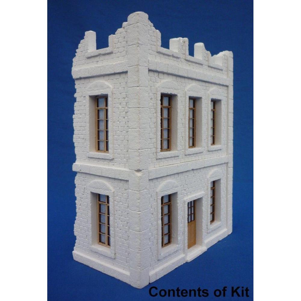 RT-DIORAMA: 1:35; Damaged City Building