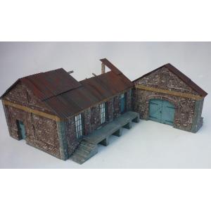 RT-DIORAMA: 1:35; Freight Shed (Modular System)
