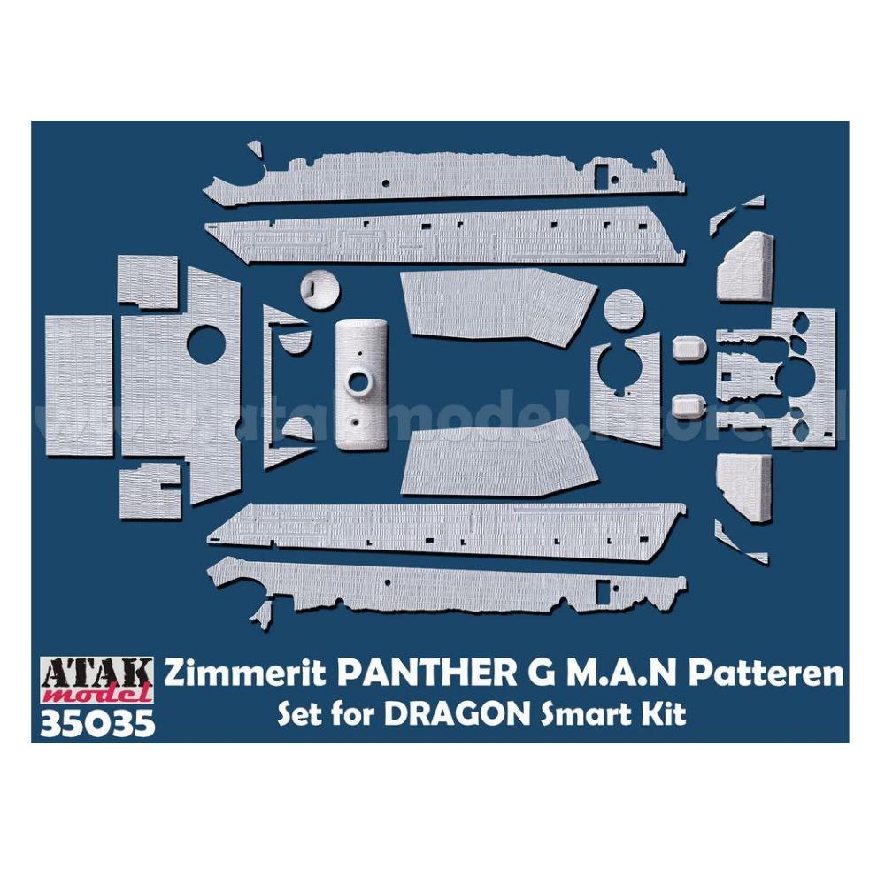 ATAK: 1:35; Zimmerit per Panther G - Dragon