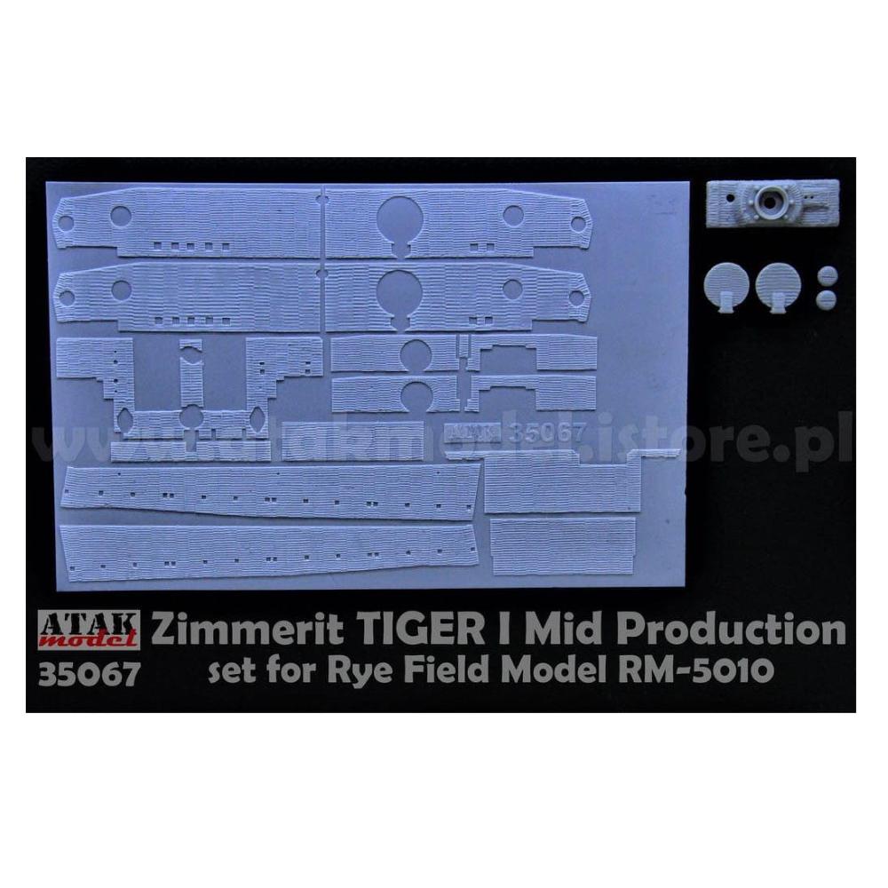 ATAK: 1:35; Zimmerit per Tiger I mid Production Rye Field
