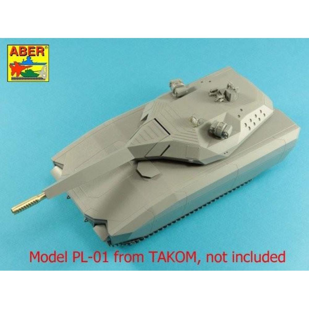 ABER: 1:35 105mm Barrel for Polish concept tank PL-01