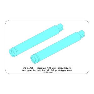 ABER: 1:35 120mm barrel for German Tank VT 1-2 (Takom)