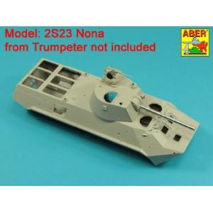 ABER: 1:35 120mm 2A60 barrel for Russian 2S23 Nona