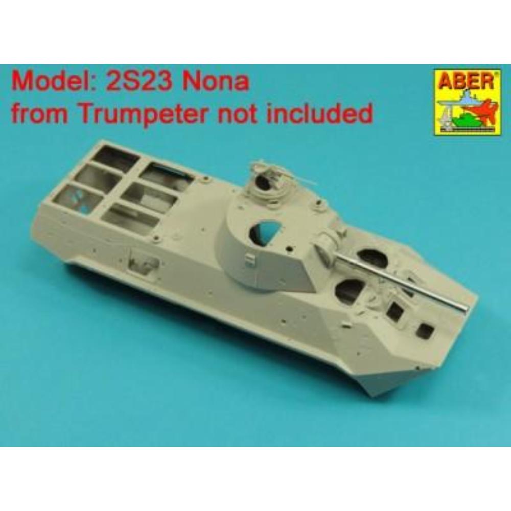 ABER: 1:35 120mm 2A60 barrel for Russian 2S23 Nona