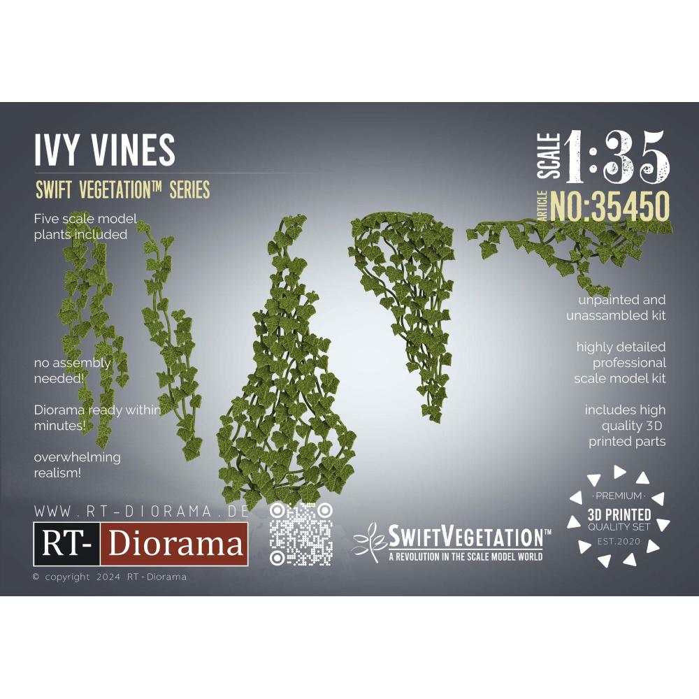 RT-DIORAMA: 1:35; SwiftVegetation: Ivy Vines