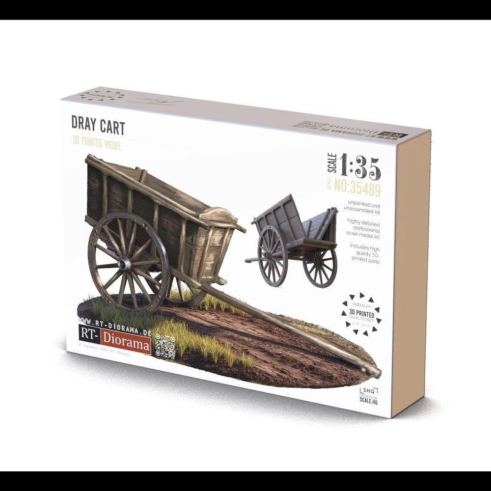 RT-DIORAMA: 1:35; Dray Cart / Karren