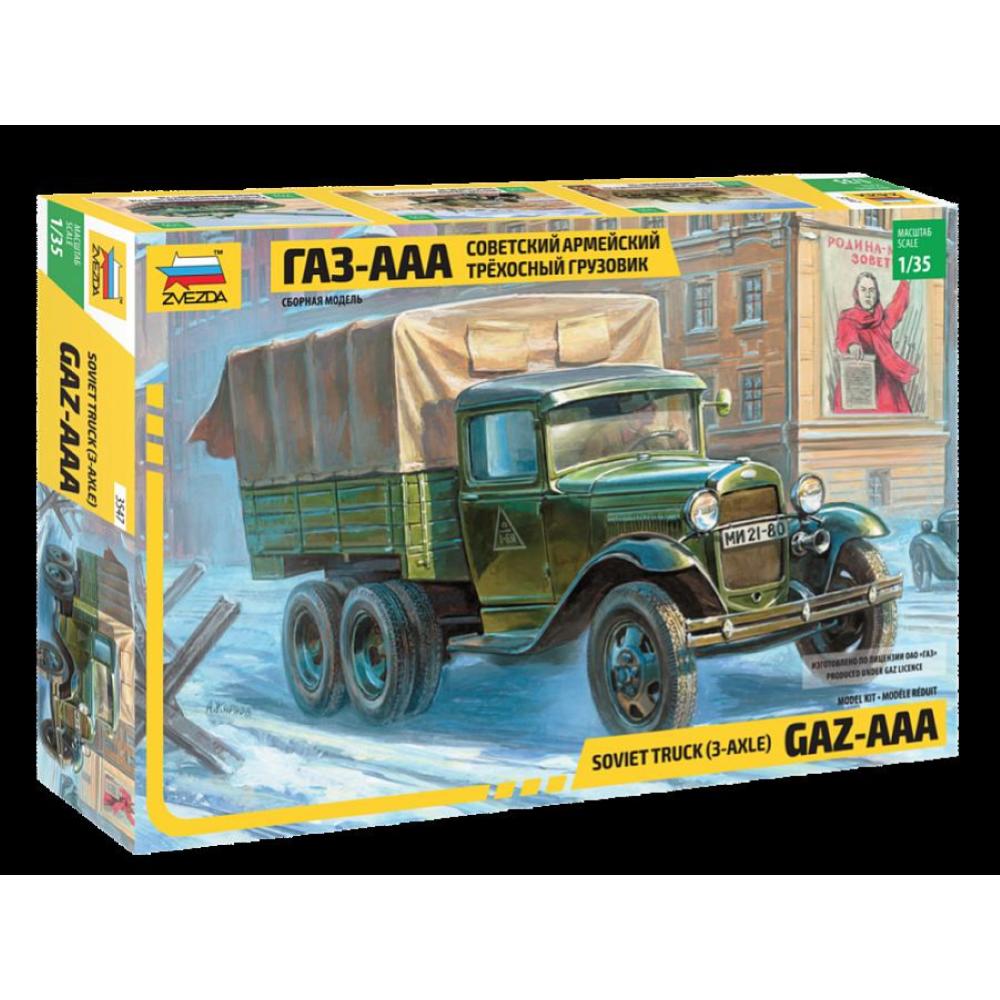 ZVEZDA: 1:35 GAZ-AAA Soviet Truck