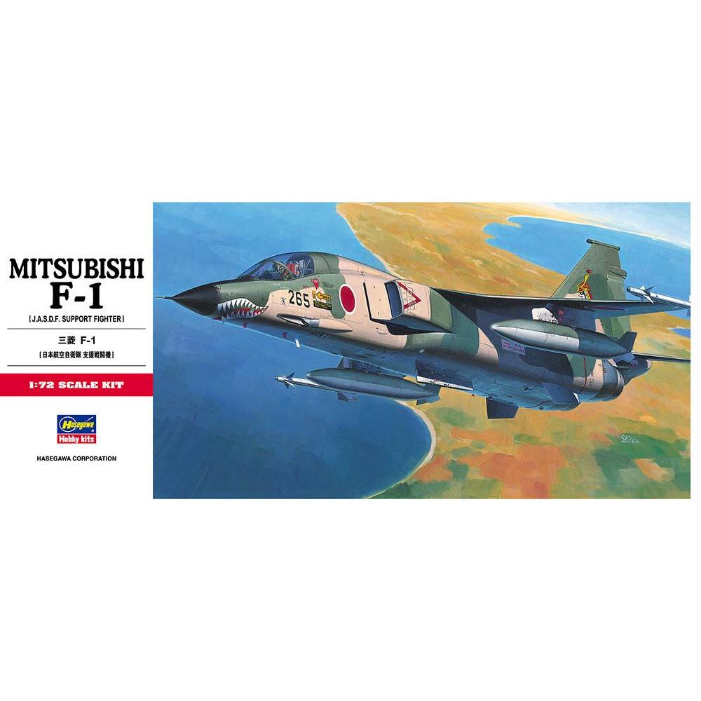HASEGAWA: 1:72 Mitsubishi F-1 J.A.S.D.F. Support Fighter (C3)