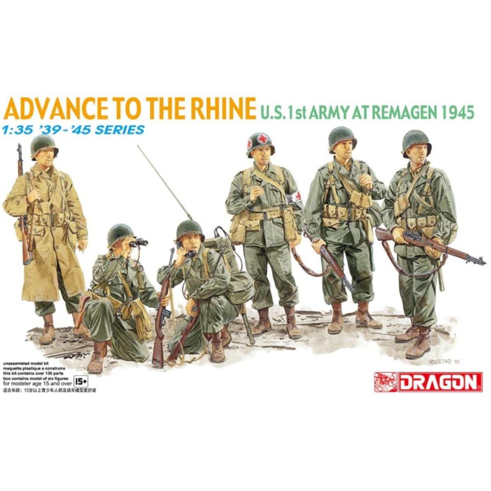 DRAGON: 1:35 "Advance to the Rhine" US 1st Army at Remagen 1945