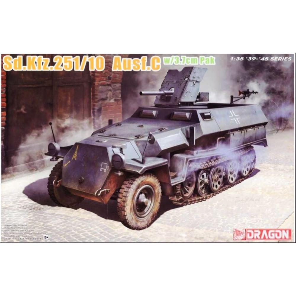 DRAGON: 1:35 Sd.Kfz. 251 / 10 Ausf. C with 3,7 cm PaK