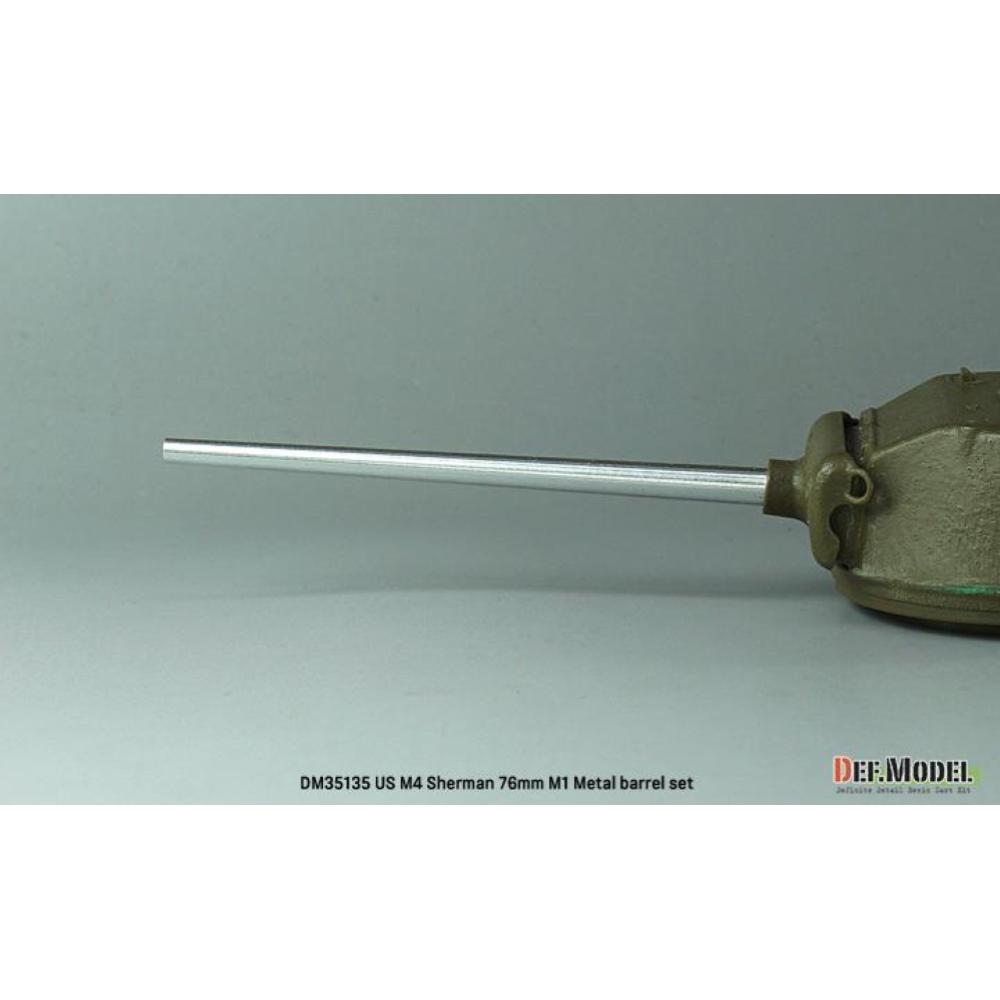 DEF MODEL: 1:35 US M4 Sherman M1 Gun metal barrel set