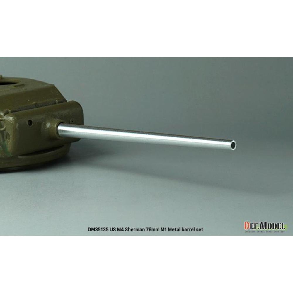 DEF MODEL: 1:35 US M4 Sherman M1 Gun metal barrel set